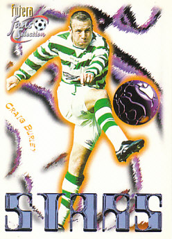 Craig Burley Celtic Glasgow 1999 Futera Fans' Selection #65